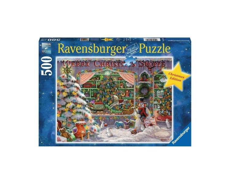 Ravensburger - The Christmas Shop 500p - 16534