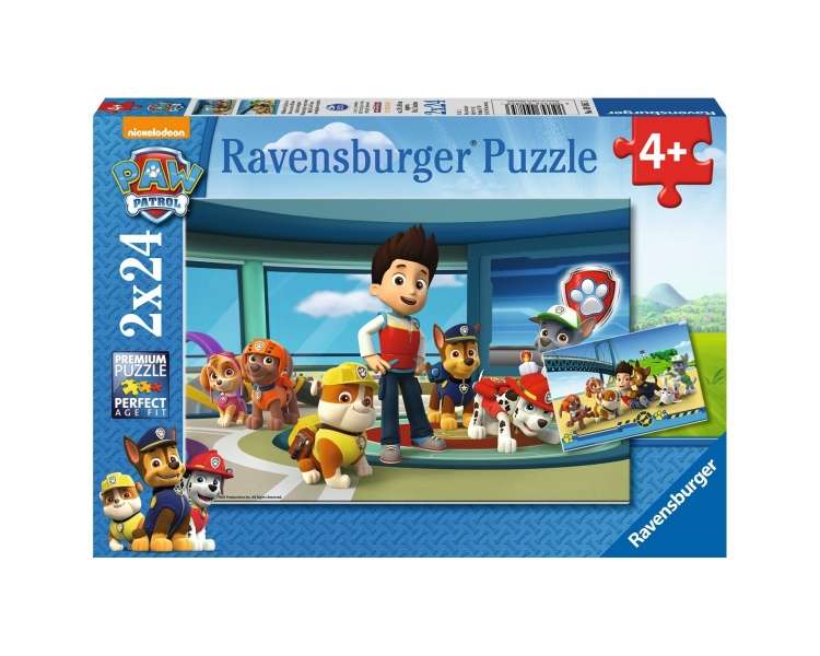 Ravensburger - Paw Patrol Helpful Good Noses 2x24p - 09085