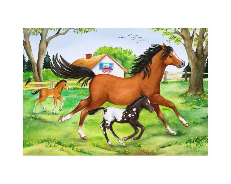 Ravensburger - World of Horses - 2x24p - 08882