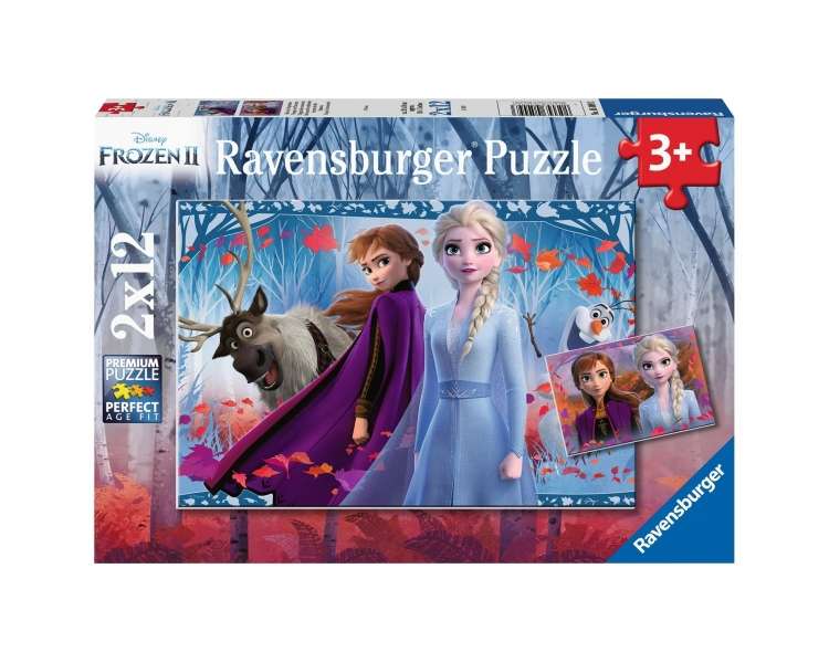 Ravensburger - Frozen 2 Journey Into The Unknown 2x12p - 05009