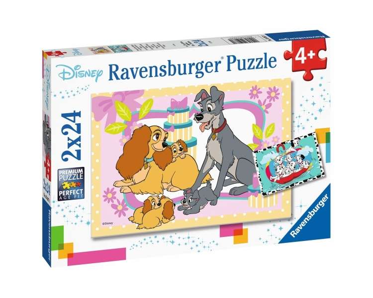 Ravensburger - Disney's Favorite Puppies 2x24p - 05087