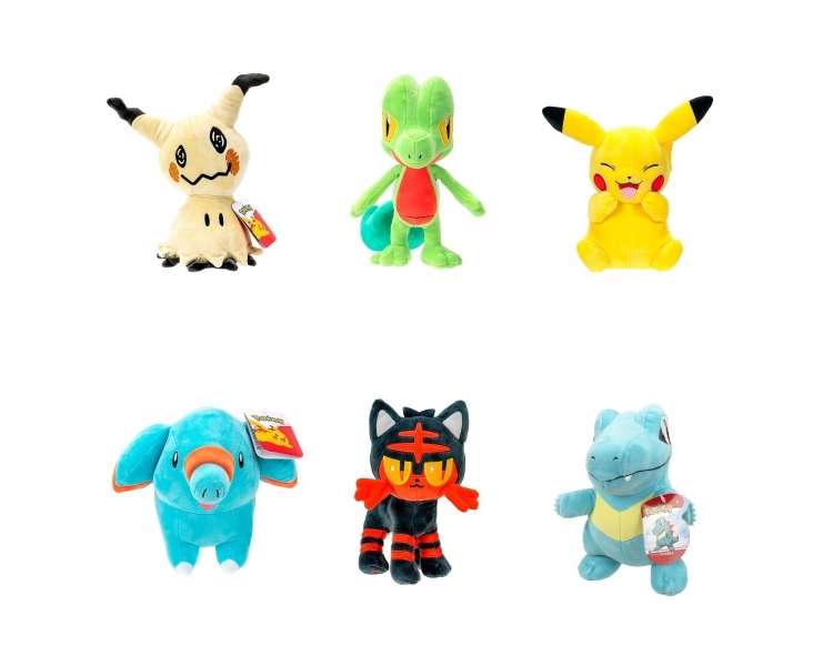 Pokémon - PLUSH 20 CM ASS CDU (95217-15)