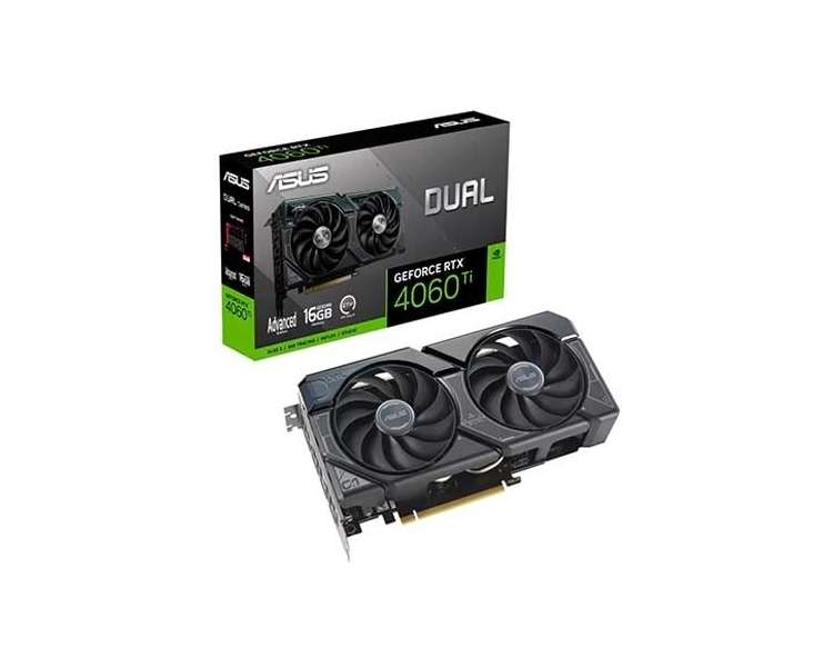 TARJETA GRÁFICA ASUS RTX 4060TI DUAL A16G GDDR6