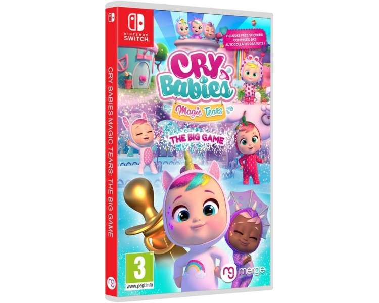 Cry Babies Magic Tears: The Big Game Nintendo Switch Game