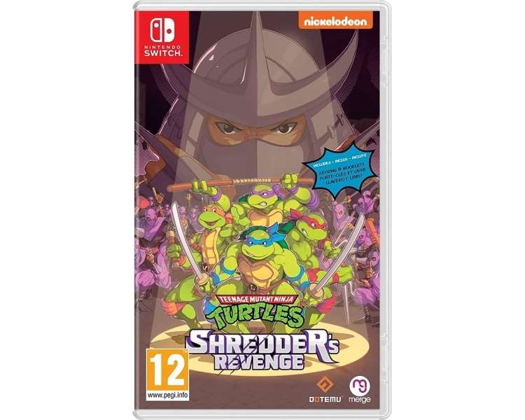 Teenage Mutant Ninja Turtles: Shredder's Revenge Juego para Consola Nintendo Switch, PAL ESPAÑA
