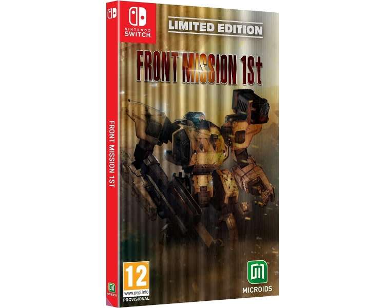Front Mission 1st, Limited Edition, Juego para Consola Nintendo Switch [ PAL ESPAÑA ]