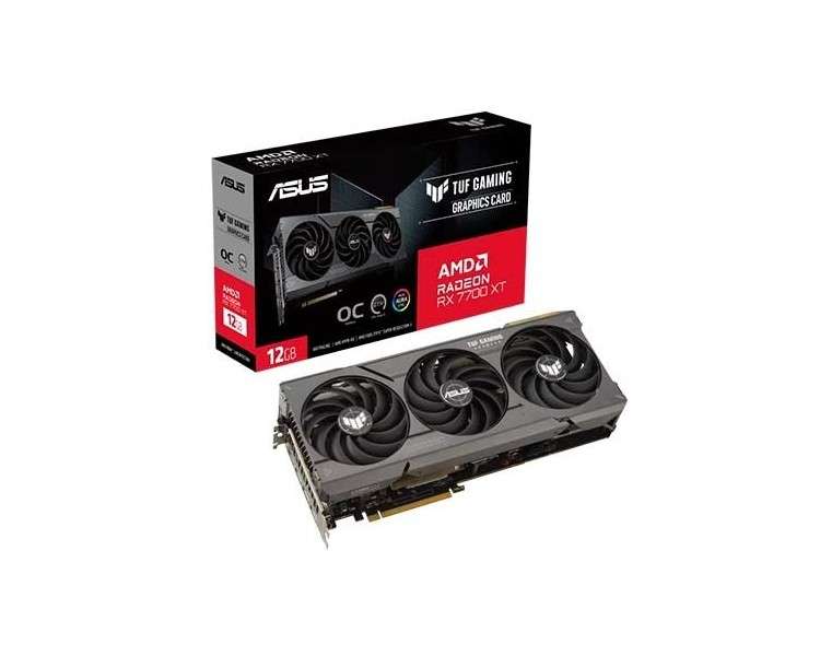 TARJETA GRÁFICA ASUS TUF RX 7700XT OC 12GB GDDR6