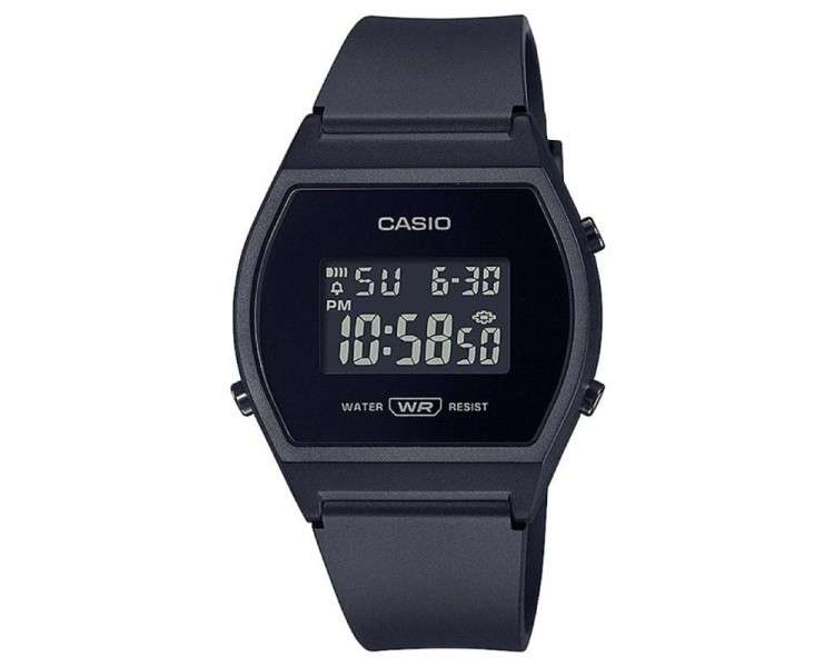 Reloj digital casio collection women lw-204-1bef/ 39mm/ negro