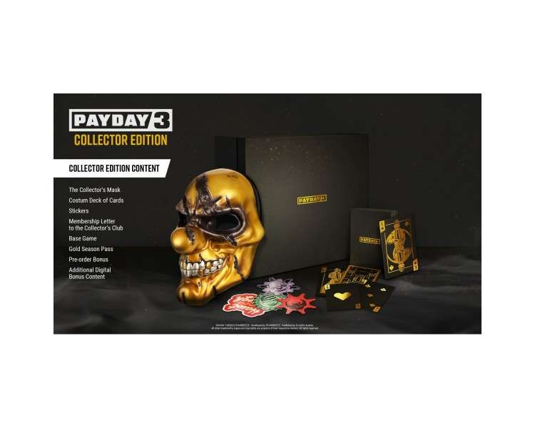 Payday 3 (Collectors Edition) Juego para Consola Microsoft XBOX Series X [ PAL ESPAÑA ]