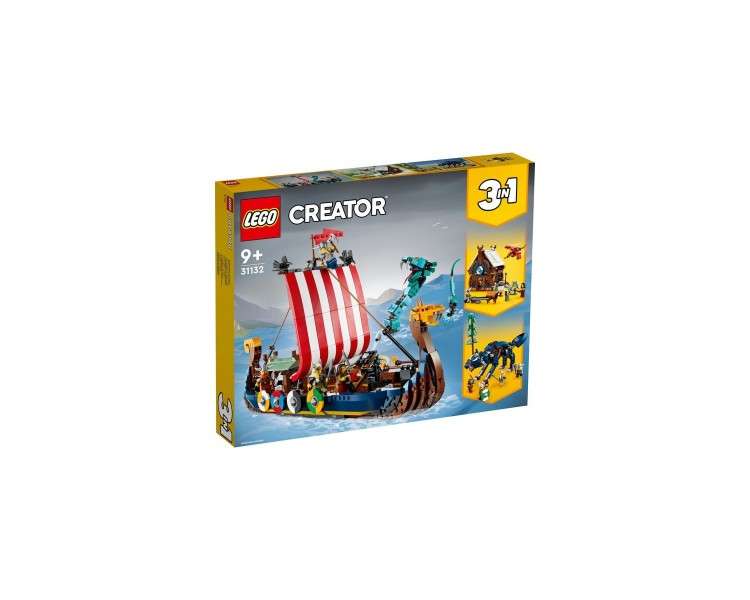 LEGO Creator - Viking Ship and the Midgard Serpent (31132)