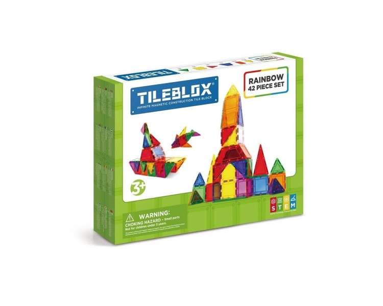 Tileblox - Rainbow 42 pcs set (912-1030004)