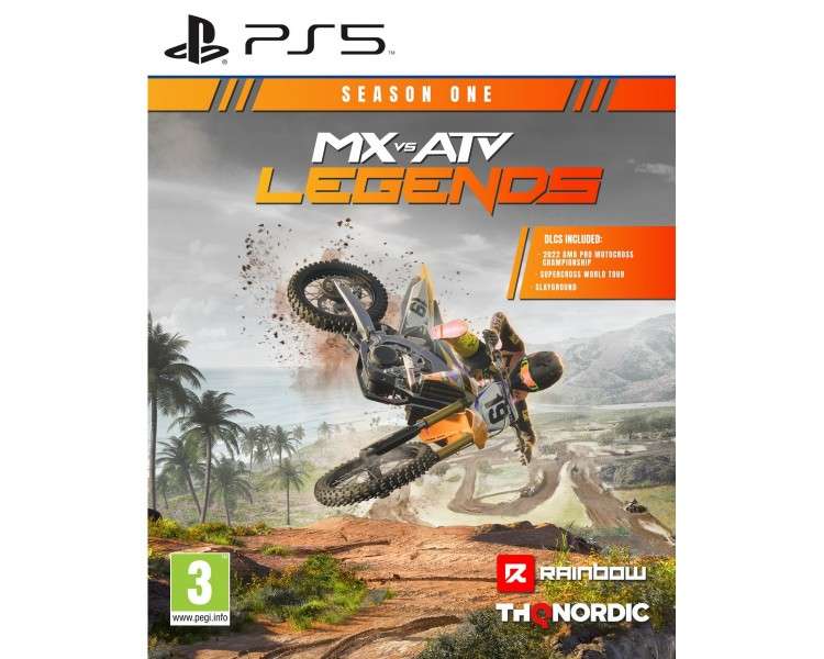 MX vs ATV Legends Season One Juego para Consola Sony PlayStation 5, PS5 [ PAL ESPAÑA ]