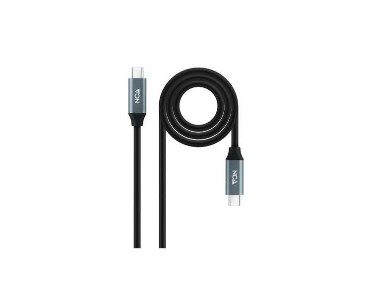 CABLE USB 3.2 GEN2x2 100W 4K/60Hz USB-C M/M 2M NANOCABLE