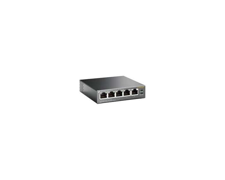 SWITCH TP-LINK SG1005P 5P GIGA 4P POE (56W) SOBREMESA