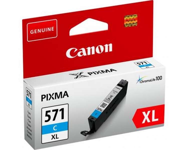 Cartucho tinta canon cli - 571c xl cian