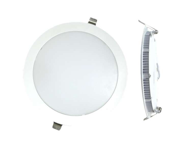 Bombilla led silver electronic downlight 18w