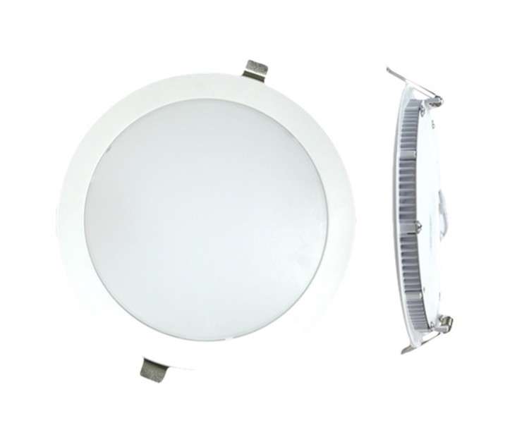 Bombilla led silver electronic downlight 18w