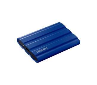 DISCO DURO SSD SAMSUNG 2TB T7 SHIELD NVME EXT. AZUL