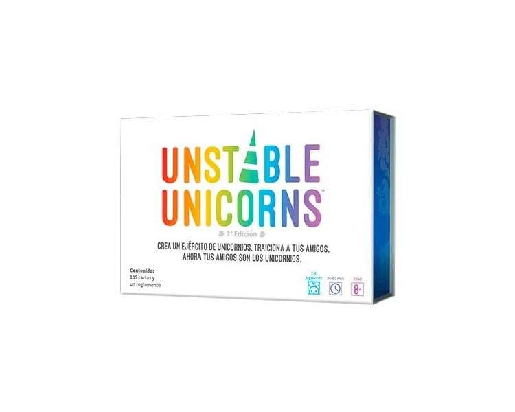 JUEGO DE MESA ASMODEE UNSTABLE UNICORNS