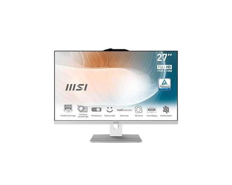 ORDENADOR AIO MSI MODERN AM272P 12M-407EU BLANCO