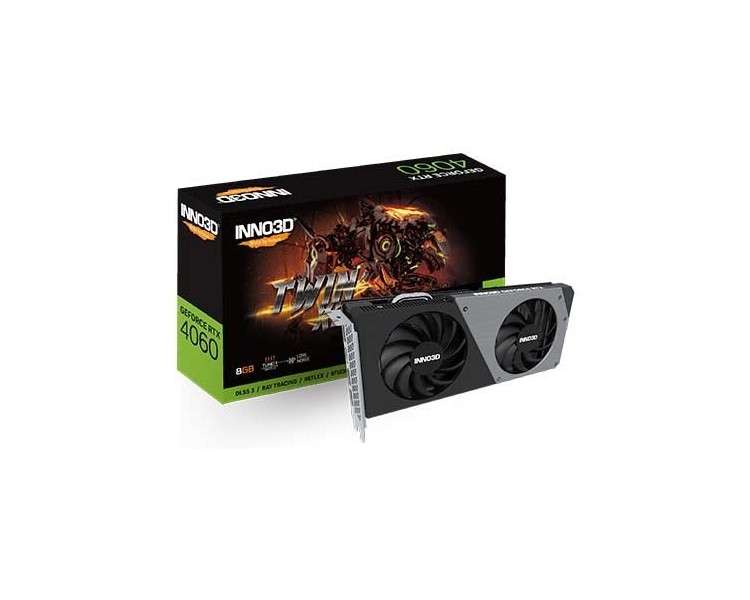 TARJETA GRÁFICA INNO3D RTX 4060 TWIN X2 8GB