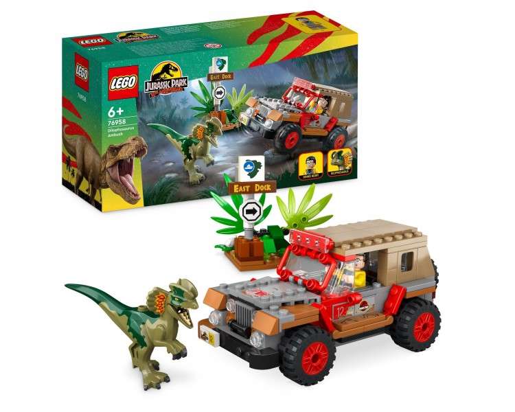 LEGO Jurassic World - Dilophosaurus Ambush (76958)