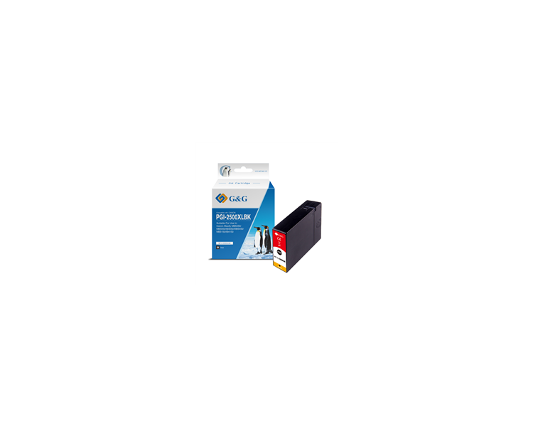 Cartucho De Tinta Compatible Para Canon Pgi2500Xl Negro 9254B001