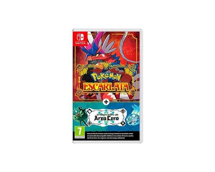 JUEGO NINTENDO SWITCH POKEMON ESCARLATA+EXPANSION