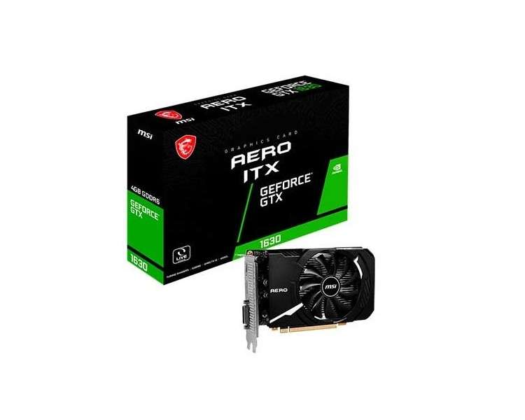 TARJETA GRÁFICA MSI GTX 1630 AERO ITX 4G