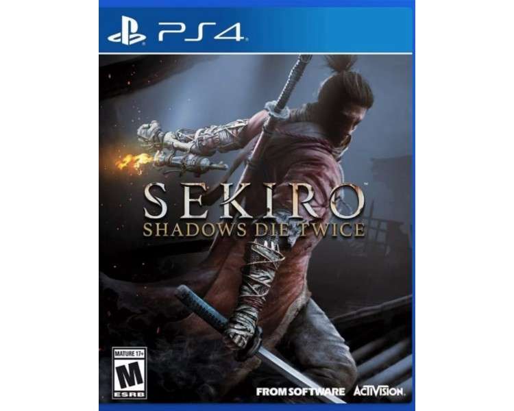 Sekiro: Shadows Die Twice (Import) Juego para Consola Sony PlayStation 4 , PS4