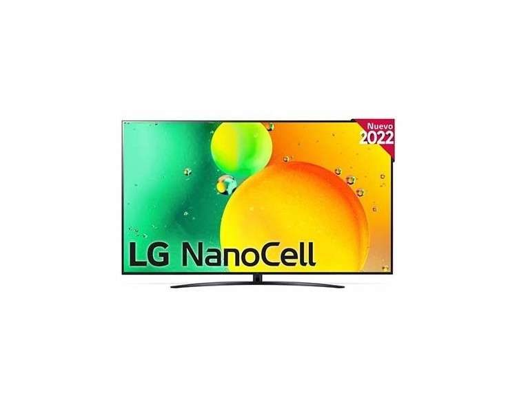 TELEVISIÓN NANOCELL 85  LG 86NANO766QA SMART TV 4K UHD