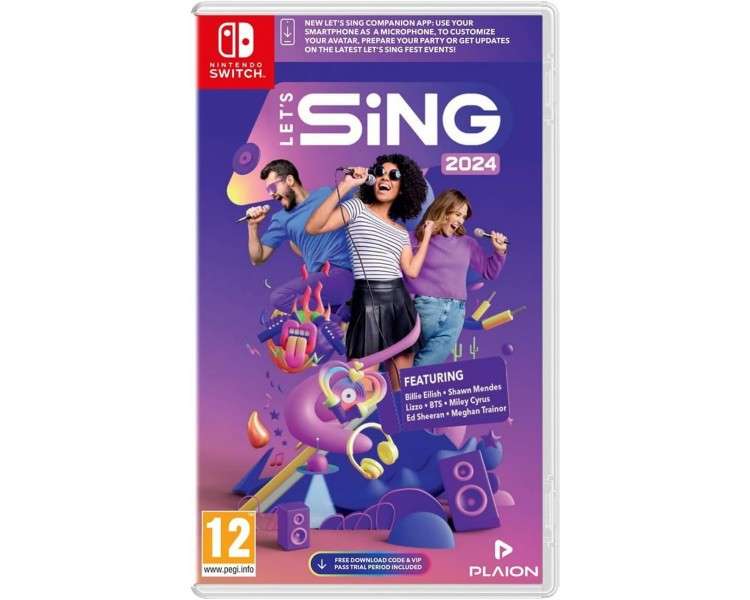 Let's Sing 2024 Juego para Nintendo Switch