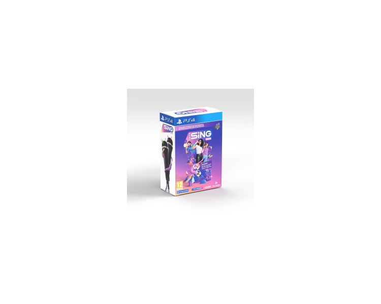 Let's Sing 2024 + 2 Mic Juego para Sony PlayStation 4 PS4