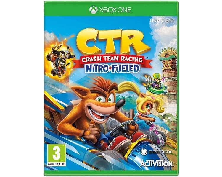 Crash Team Racing Nitro-Fueled (UK/Arabic) Juego para Consola Microsoft Xbox One