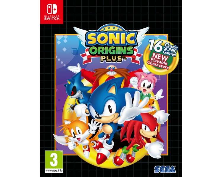 Sonic Origins Plus (Day One Edition) Juego para Nintendo Switch