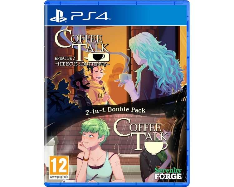 Coffee Talk 1 & 2 Double Pack Juego para Consola Sony PlayStation 4 PS4 [ PAL ESPAÑA ]