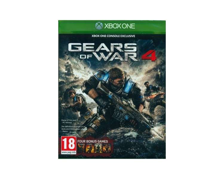 Gears of War 4 (FR/UK in game) Juego para Microsoft Xbox One