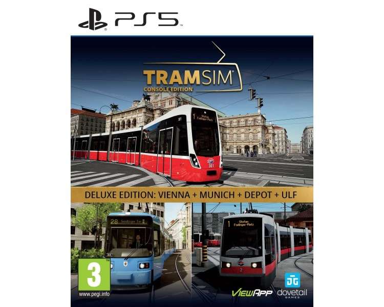 Tram Sim Deluxe (Console Edition) Juego para Sony PlayStation 5 PS5