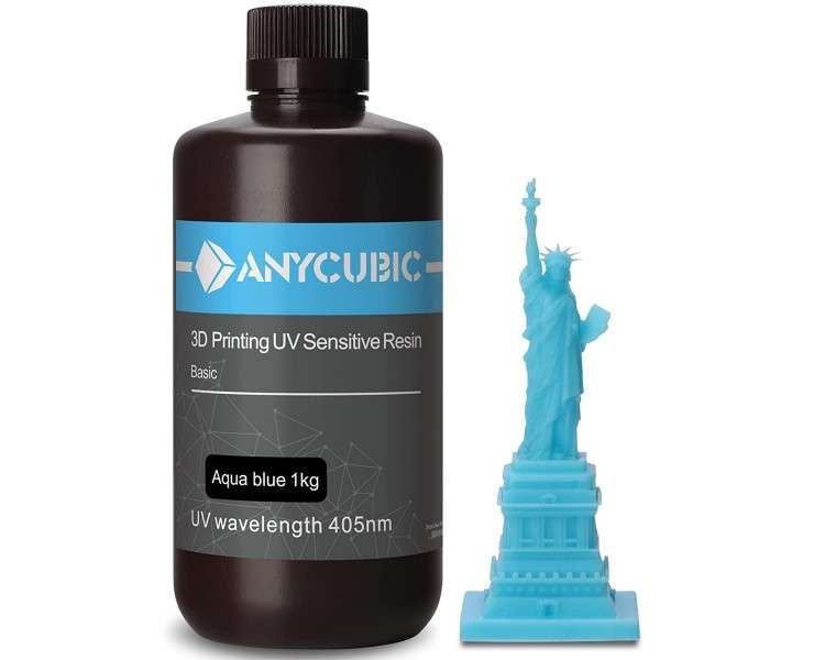 Anycubic - Basic Resin 1 L - For SLA & DLP Printers