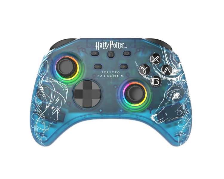 Trade Invaders Harry Potter Expecto Patronum Blue Gamepad Nintendo Switc