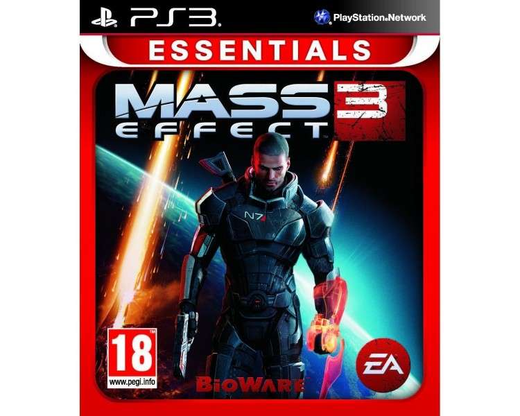 Mass Effect 3 (Essentials) Juego para Sony PlayStation 3 PS3