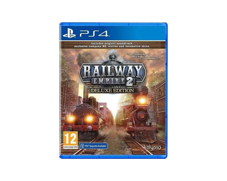 Railway Empire 2 (Deluxe Edition) Juego para Sony PlayStation 4 PS4