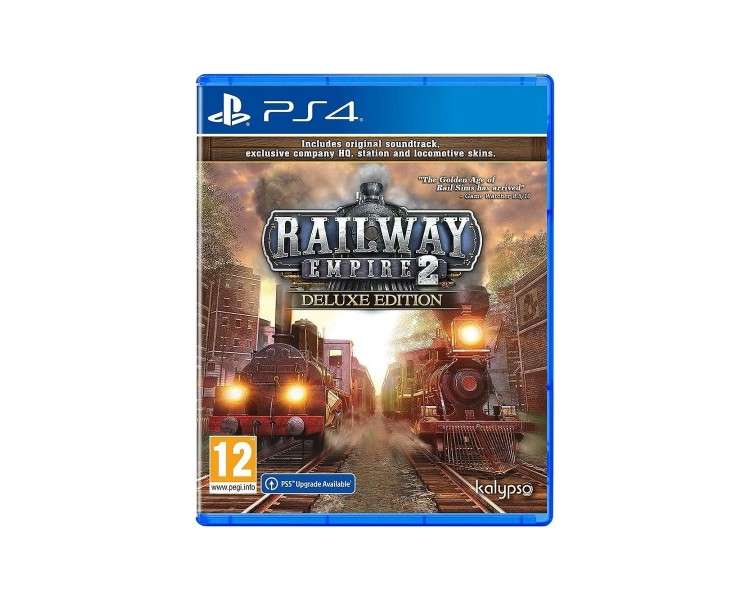 Railway Empire 2 (Deluxe Edition) Juego para Consola Sony PlayStation 4 PS4