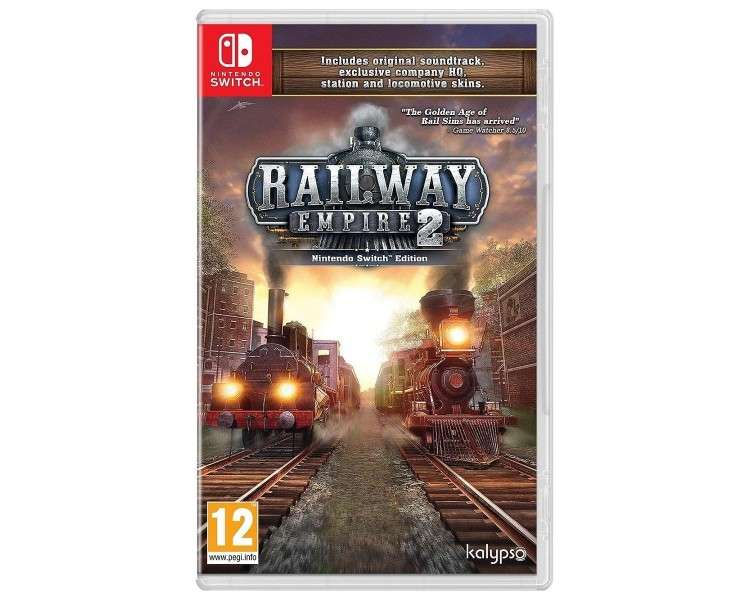 Railway Empire 2 (Deluxe Edition) Juego para Consola Nintendo Switch