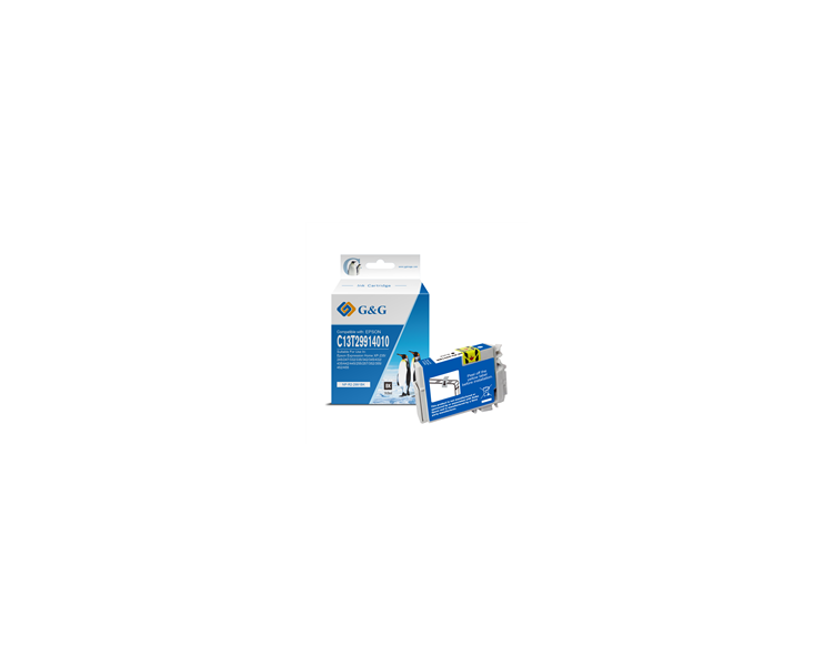 CARTUCHO DE TINTA PIGMENTADA COMPATIBLE CON Epson T2991,T2981 V2 29Xl Negro C13T29914010,C13T29814010