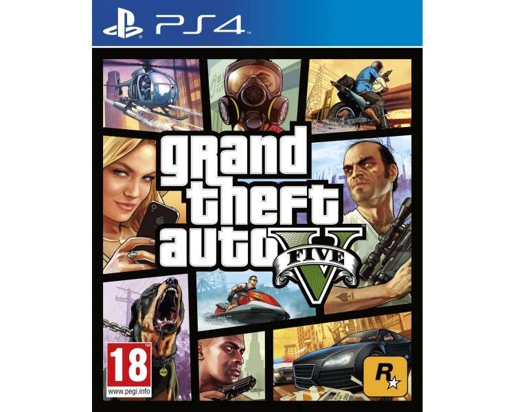 Grand Theft Auto V (GTA 5) Juego para Sony PlayStation 4 PS4