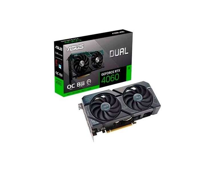 TARJETA GRÁFICA ASUS DUAL RTX 4060 O8G V2