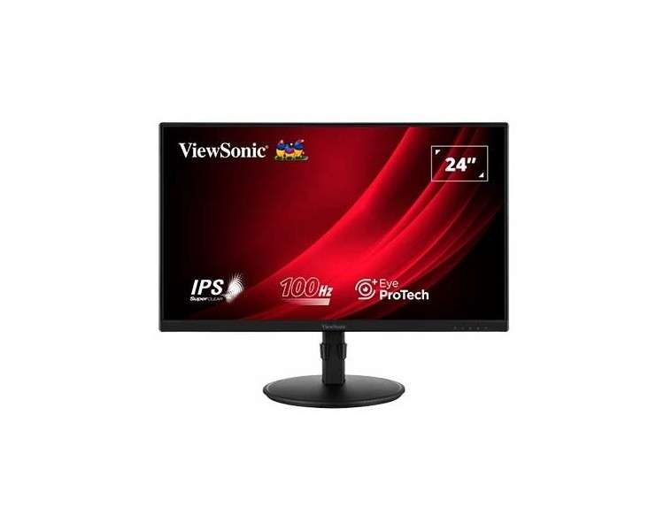 MONITOR LED IPS 23.8  VIEWSONIC VG2408A NEGRO