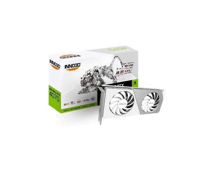 TARJETA GRÁFICA INNO3D RTX 4070 X2 OC WHITE