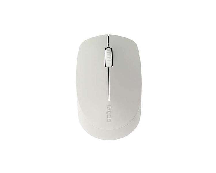 RATON OPTICO WIRELESS RAPOO M100 SILENT LIGHT GREY